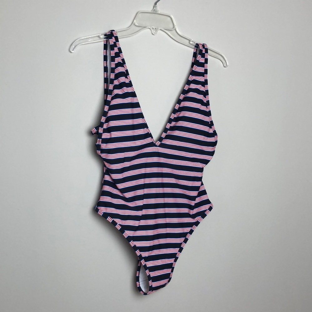 Express one piece cheeky bottom suit